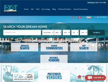 Tablet Screenshot of exitrealtypalmbeach.com